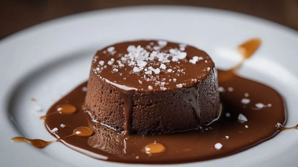 Recette de mousse au chocolat au lait et caramel beurre salé