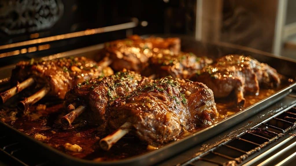 Temps de cuisson souris d'agneau au four : guide pratique
