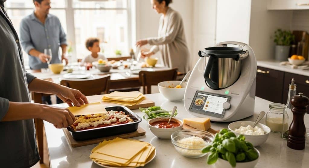 Lasagnes maison au thermomix : rapide et savoureux