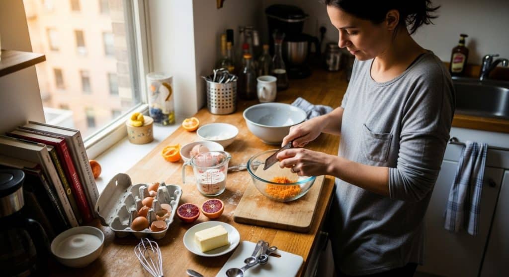 Recette de gâteau à l’orange sanguine : un délice acidulé