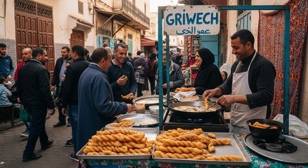 Recette de griwechs : délices orientaux à partager