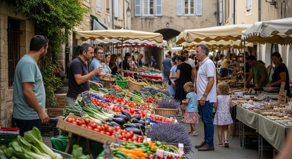Sault : immersion au cœur d’un marché provençal authentique