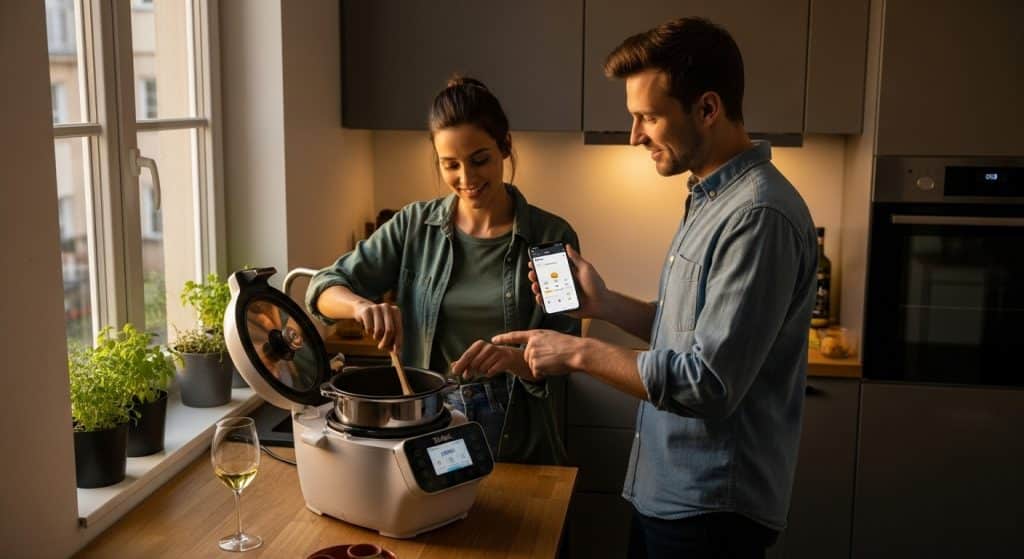 Test cookeo connect multicuiseur intelligent 6l avec bluetooth
