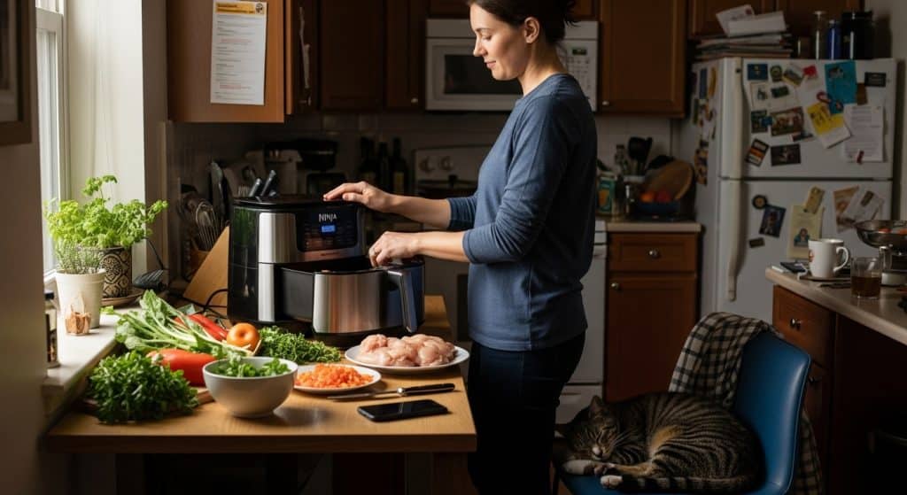 Test de la friteuse ninja foodi flexdrawer af500eu