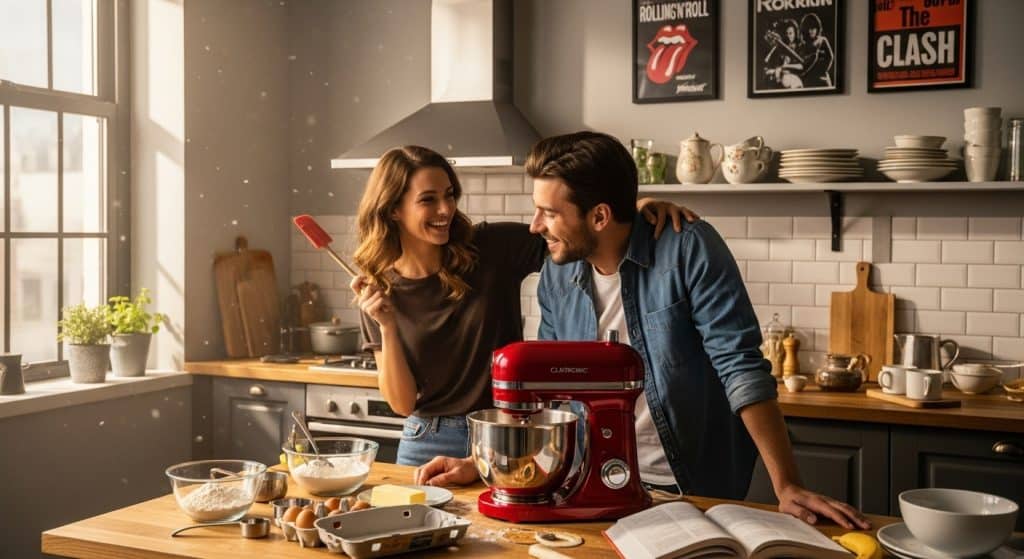 Test du clatronic km 3711 : robot pâtissier rock’n’retro