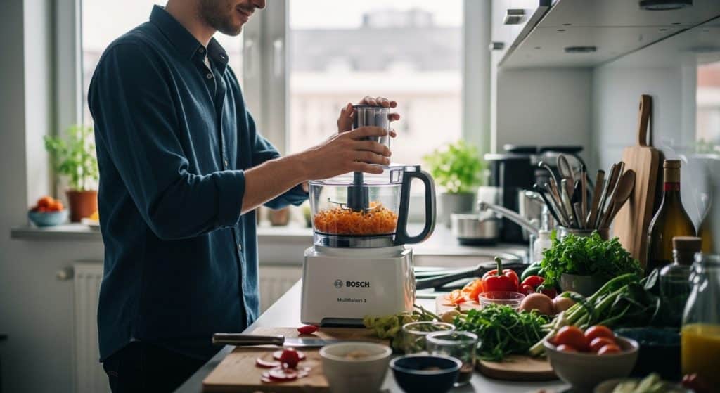 Test robot polyvalent bosch multitalent 3 mcm3100w